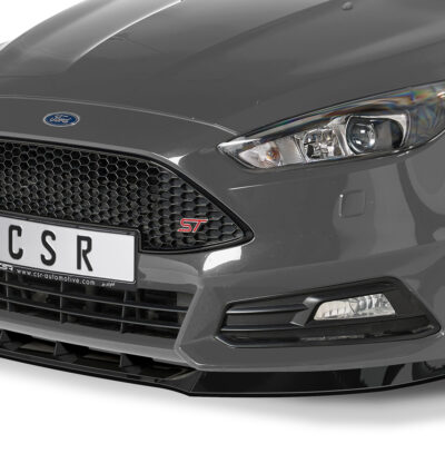 Lame de parechoc avant pour Ford Focus MK3 ST break (facelift) (2015-2018) - Fabriqué en ABS (6 finitions au choix)