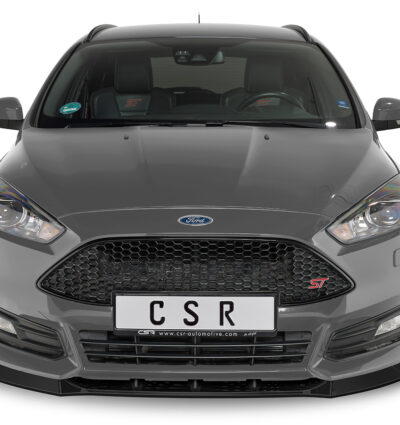 Lame de parechoc avant pour Ford Focus MK3 ST break (facelift) (2015-2018) - Fabriqué en ABS (6 finitions au choix)