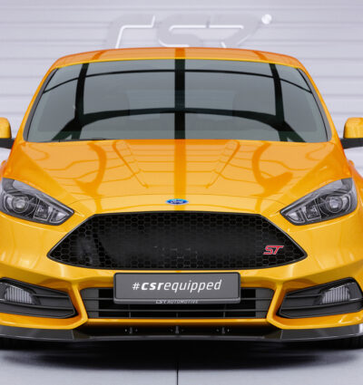 Lame de parechoc avant pour Ford Focus MK3 ST break (facelift) (2015-2018) - Fabriqué en ABS (6 finitions au choix)