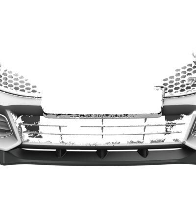 Lame de parechoc avant pour Ford Focus MK3 ST break (facelift) (2015-2018) - Fabriqué en ABS (6 finitions au choix)