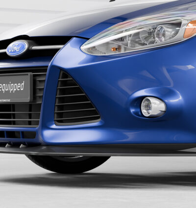 Lame de parechoc avant pour Ford Focus MK3 finition de base (préfacelift) (2010-2014) - Fabriqué en ABS (6 finitions au choix)