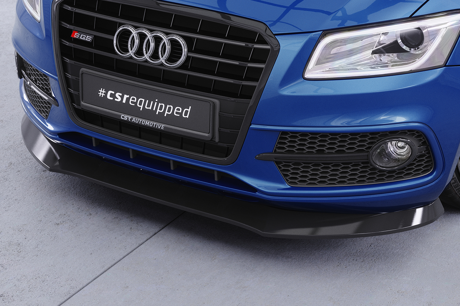 Lame de parechoc avant pour Audi SQ5 8R toutes carrosseries (2013-2017) - Fabriqué en ABS (6 finitions au choix)