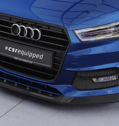 Lame de parechoc avant pour Audi A1 8X facelift (2015-2018) - Fabriqué en ABS (6 finitions au choix)