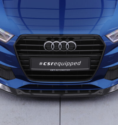 Lame de parechoc avant pour Audi A1 8X facelift (2015-2018) - Fabriqué en ABS (6 finitions au choix)