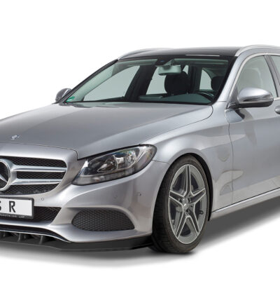 Lame de parechoc avant pour Mercedes-Benz Classe C W205 S205 V205 C205 A205 préfacelift (02/2014-04/2018) - Fabriqué en ABS (6 finitions au choix)