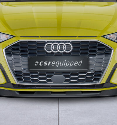 Lame de parechoc avant pour Audi S3 8Y toutes carrosseries (préfacelift) (2020-2024) - Fabriqué en ABS (6 finitions au choix)