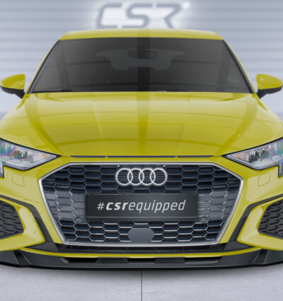 Lame de parechoc avant pour Audi S3 8Y toutes carrosseries (préfacelift) (2020-2024) - Fabriqué en ABS (6 finitions au choix)