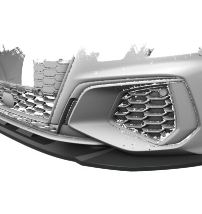 Lame de parechoc avant pour Audi S3 8Y toutes carrosseries (préfacelift) (2020-2024) - Fabriqué en ABS (6 finitions au choix)