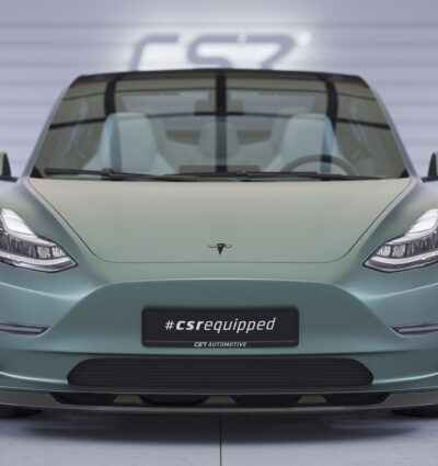 Lame de parechoc avant pour Tesla Model 3 toutes carrosseries (depuis 2017) - Fabriqué en ABS (6 finitions au choix)