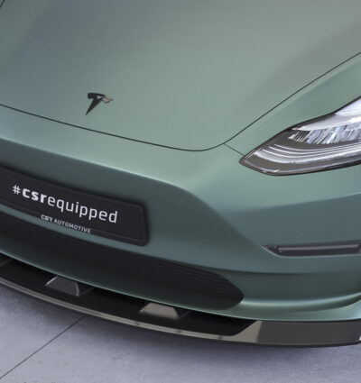 Lame de parechoc avant pour Tesla Model 3 toutes carrosseries (depuis 2017) - Fabriqué en ABS (6 finitions au choix)