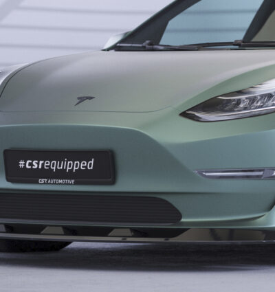 Lame de parechoc avant pour Tesla Model 3 toutes carrosseries (depuis 2017) - Fabriqué en ABS (6 finitions au choix)