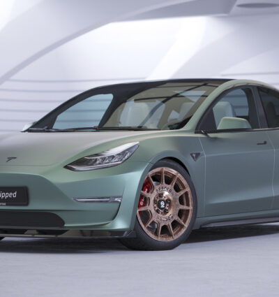 Lame de parechoc avant pour Tesla Model 3 toutes carrosseries (depuis 2017) - Fabriqué en ABS (6 finitions au choix)