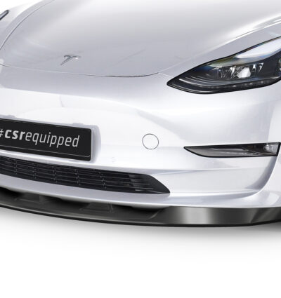 Lame de parechoc avant pour Tesla Model 3 toutes carrosseries (depuis 2017) - Fabriqué en ABS (6 finitions au choix)