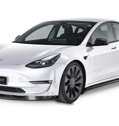 Lame de parechoc avant pour Tesla Model 3 toutes carrosseries (depuis 2017) - Fabriqué en ABS (6 finitions au choix)