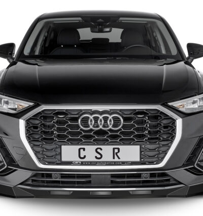 Lame de parechoc avant pour Audi Q3 (Typ F3) Sportback finition de base et S-Line (depuis 2019) - Fabriqué en ABS (6 finitions au choix)