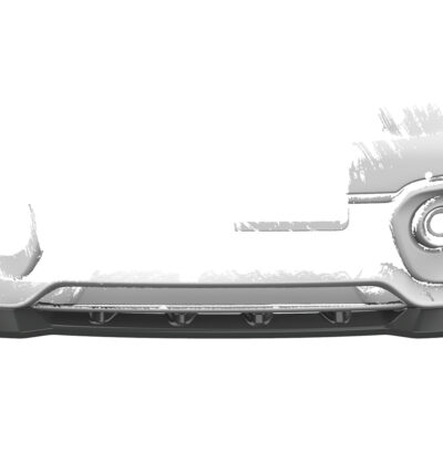 Lame de parechoc avant pour Fiat Abarth 595 toutes carrosseries (facelift) (depuis 2016) - Fabriqué en ABS (6 finitions au choix)