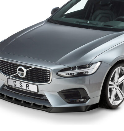 Lame de parechoc avant pour Volvo S90 toutes carrosseries préfacelift (2016-02/2020) - Fabriqué en ABS (6 finitions au choix)