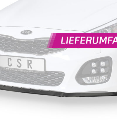 Lame de parechoc avant pour Kia Ceed (JD) GT-Line (04/2012-2018) - Fabriqué en ABS (6 finitions au choix)