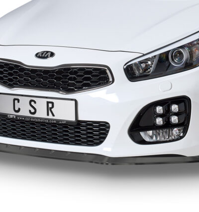 Lame de parechoc avant pour Kia Ceed (JD) GT-Line (04/2012-2018) - Fabriqué en ABS (6 finitions au choix)