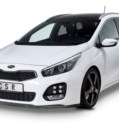 Lame de parechoc avant pour Kia Ceed (JD) GT-Line (04/2012-2018) - Fabriqué en ABS (6 finitions au choix)