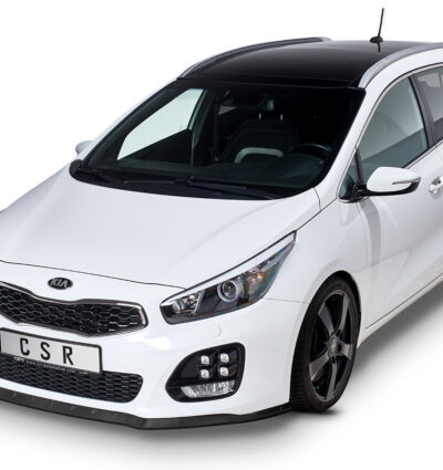 Lame de parechoc avant pour Kia Ceed (JD) GT-Line (04/2012-2018) - Fabriqué en ABS (6 finitions au choix)