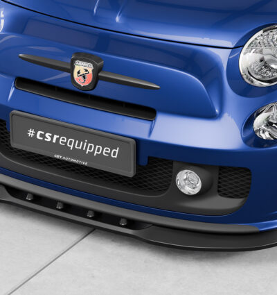 Lame de parechoc avant pour Fiat Abarth 595 toutes carrosseries (préfacelift) (2012-2015) - Fabriqué en ABS (6 finitions au choix)