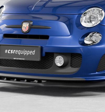 Lame de parechoc avant pour Fiat Abarth 595 toutes carrosseries (préfacelift) (2012-2015) - Fabriqué en ABS (6 finitions au choix)