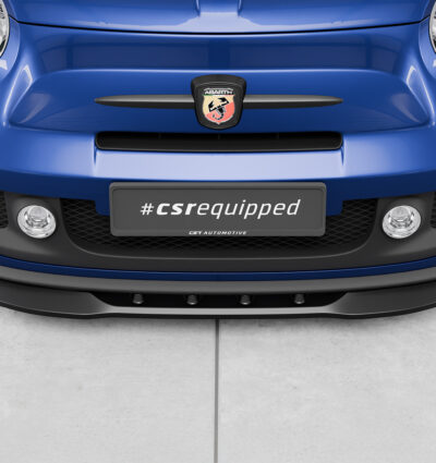 Lame de parechoc avant pour Fiat Abarth 595 toutes carrosseries (préfacelift) (2012-2015) - Fabriqué en ABS (6 finitions au choix)