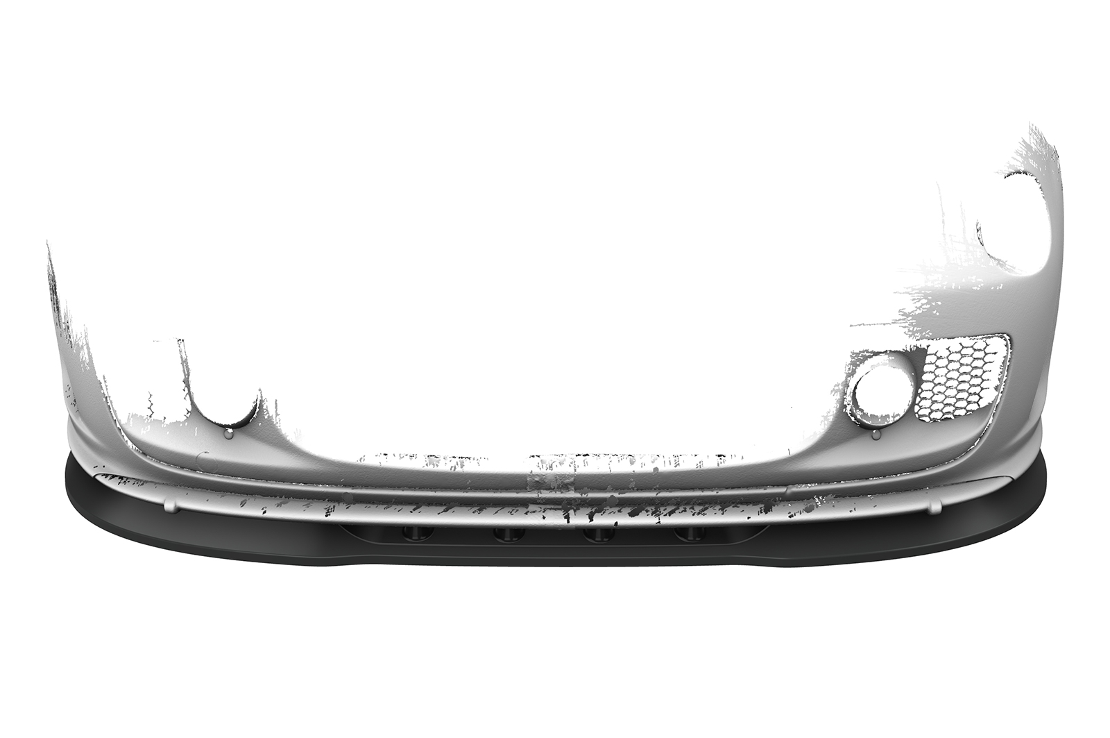 Lame de parechoc avant pour Fiat Abarth 595 toutes carrosseries (préfacelift) (2012-2015) - Fabriqué en ABS (6 finitions au choix)