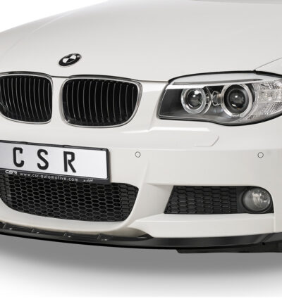 Lame de parechoc avant pour BMW Série 1 E82 / E88 coupé et cabriolet (facelift) avec Pack M (10/2007-10/2013) - Fabriqué en ABS (6 finitions au choix)