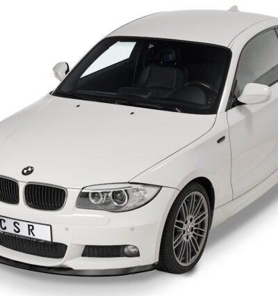 Lame de parechoc avant pour BMW Série 1 E82 / E88 coupé et cabriolet (facelift) avec Pack M (10/2007-10/2013) - Fabriqué en ABS (6 finitions au choix)