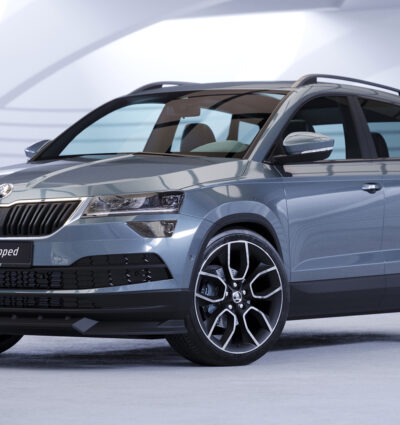 Lame de parechoc avant pour Skoda Karoq toutes carrosseries (depuis 2017) - Fabriqué en ABS (6 finitions au choix)