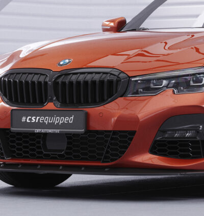 Lame de parechoc avant pour BMW Série 3 G20 / G21 berline et break avec Pack M (depuis 2019) - Fabriqué en ABS (6 finitions au choix)