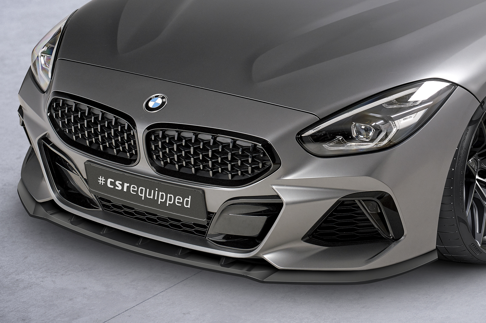Lame de parechoc avant pour BMW Z4 (G29) Pack M et M40i (depuis 2018) - Fabriqué en ABS (6 finitions au choix)