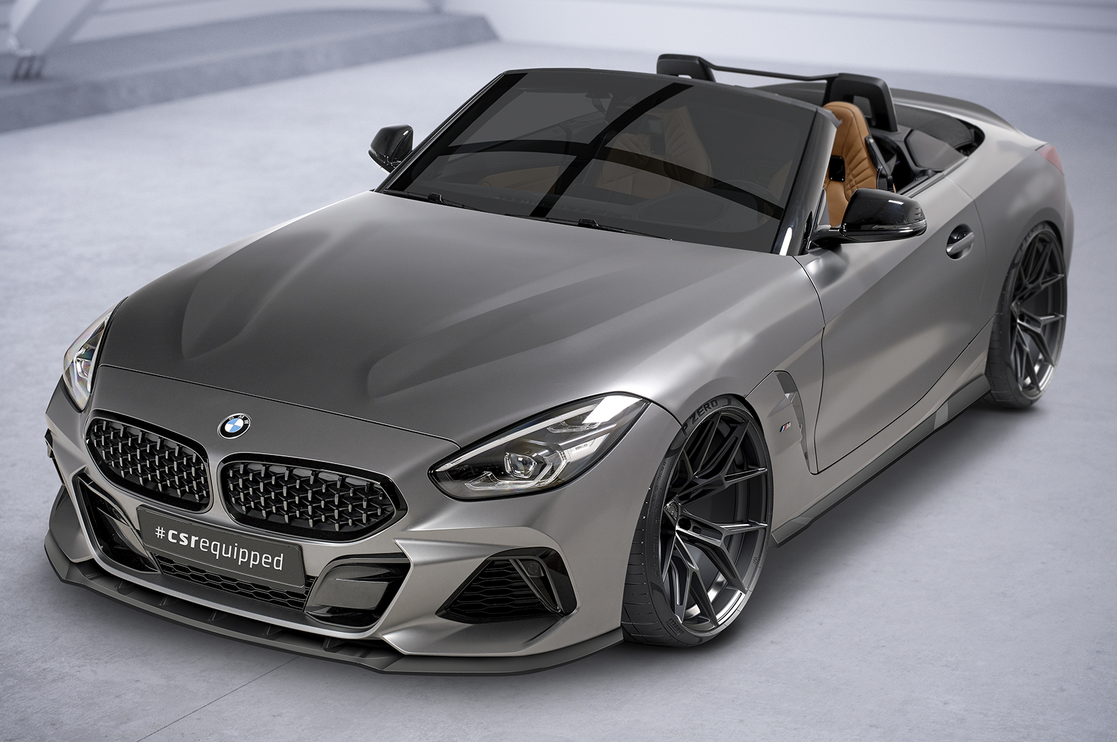 Lame de parechoc avant pour BMW Z4 (G29) Pack M et M40i (depuis 2018) - Fabriqué en ABS (6 finitions au choix)