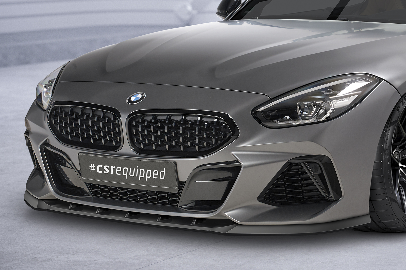 Lame de parechoc avant pour BMW Z4 (G29) Pack M et M40i (depuis 2018) - Fabriqué en ABS (6 finitions au choix)