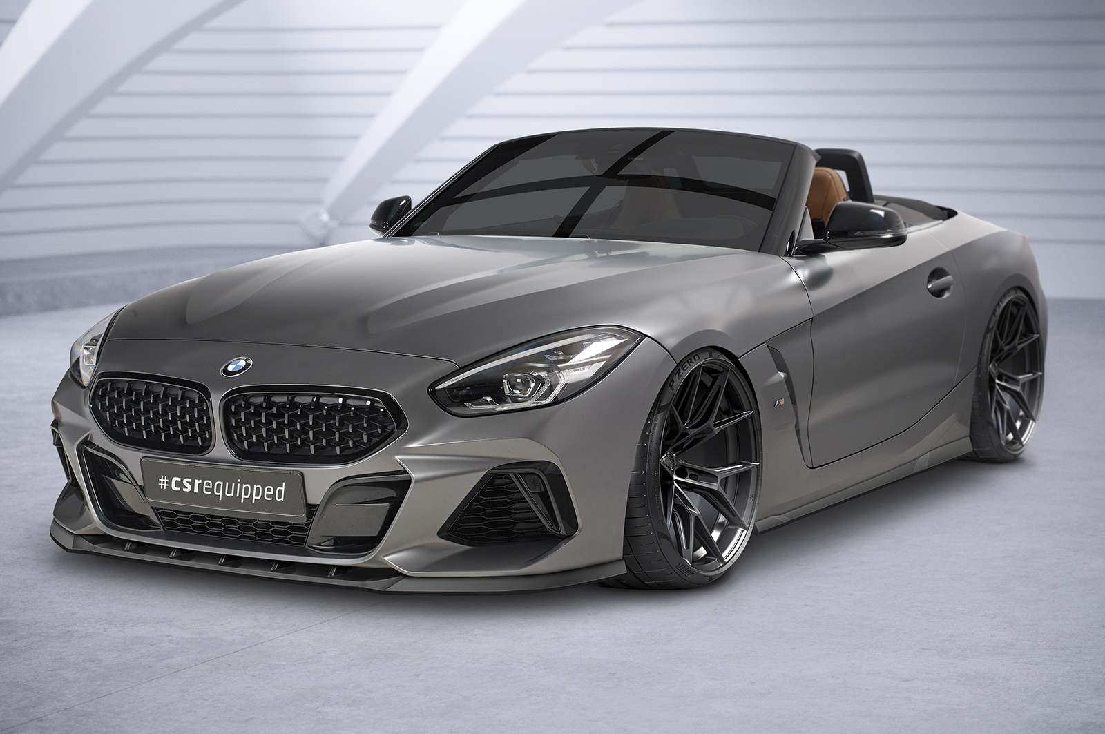 Lame de parechoc avant pour BMW Z4 (G29) Pack M et M40i (depuis 2018) - Fabriqué en ABS (6 finitions au choix)