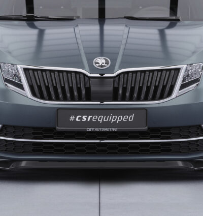 Lame de parechoc avant pour Skoda Octavia III (Typ 5E) toutes carrosseries (2016-2019) - Fabriqué en ABS (6 finitions au choix)