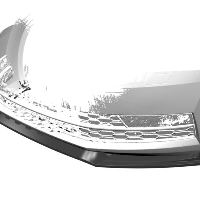 Lame de parechoc avant pour Skoda Octavia III (Typ 5E) toutes carrosseries (2016-2019) - Fabriqué en ABS (6 finitions au choix)