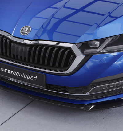 Lame de parechoc avant pour Skoda Octavia IV finition de base (depuis 2019) - Fabriqué en ABS (6 finitions au choix)
