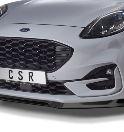 Lame de parechoc avant pour Ford Puma ST-Line / ST-Line X / ST-Line Vignale (depuis 2019) - Fabriqué en ABS (6 finitions au choix)