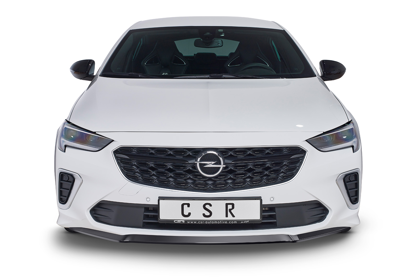 Lame de parechoc avant pour Opel Insignia B GSI (depuis 02/2020) - Fabriqué en ABS (6 finitions au choix)