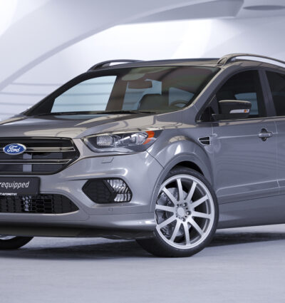 Lame de parechoc avant pour Ford Kuga 2 finition de base (facelift) (2016-2019) - Fabriqué en ABS (6 finitions au choix)