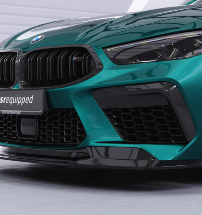Lame de parechoc avant pour BMW M8 F91 / F92 / F93 cabriolet / coupé et Gran coupé (depuis 2018) - Fabriqué en ABS (6 finitions au choix)