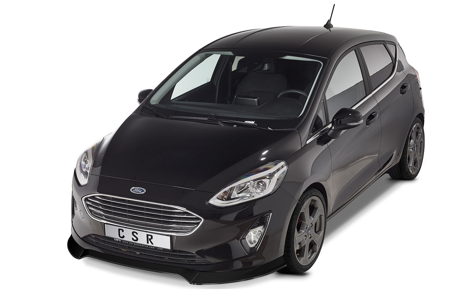 Lame de parechoc avant pour Ford Fiesta MK8 toutes carrosseries (depuis 2017) - Fabriqué en ABS (6 finitions au choix)