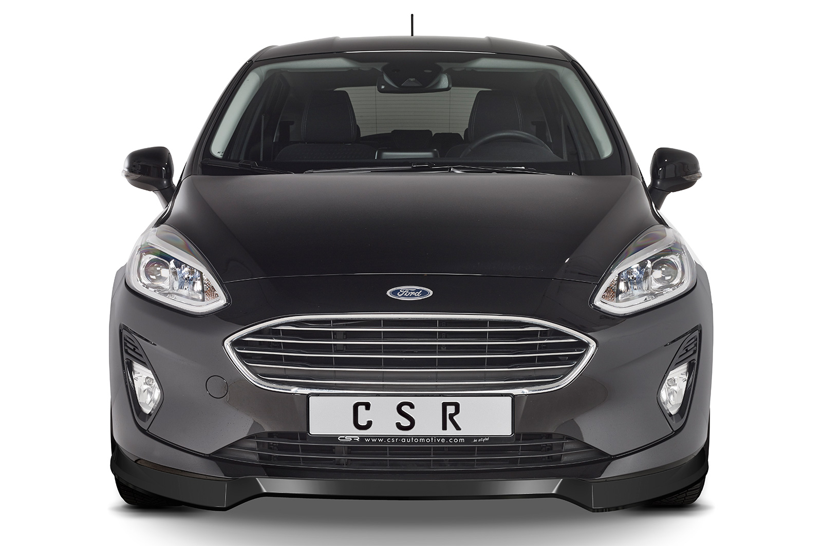 Lame de parechoc avant pour Ford Fiesta MK8 toutes carrosseries (depuis 2017) - Fabriqué en ABS (6 finitions au choix)