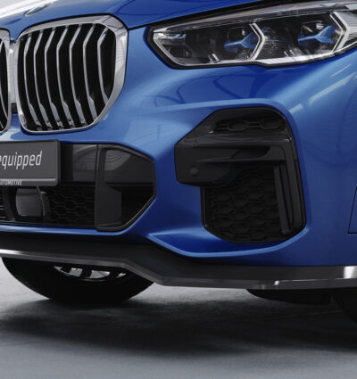 Lame de parechoc avant pour BMW X5 (G05) Pack M (depuis 11/2018) - Fabriqué en ABS (6 finitions au choix)