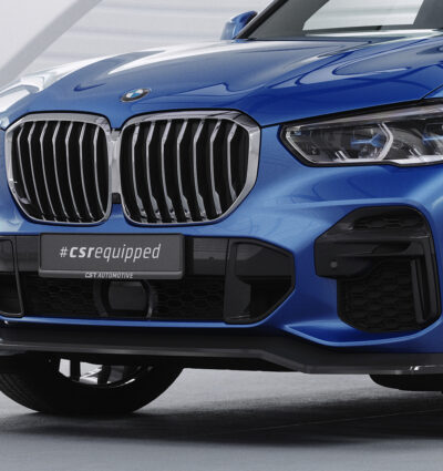 Lame de parechoc avant pour BMW X5 (G05) Pack M (depuis 11/2018) - Fabriqué en ABS (6 finitions au choix)