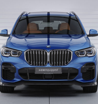 Lame de parechoc avant pour BMW X5 (G05) Pack M (depuis 11/2018) - Fabriqué en ABS (6 finitions au choix)