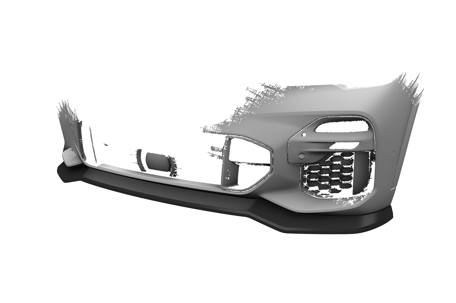 Lame de parechoc avant pour BMW X5 (G05) Pack M (depuis 11/2018) - Fabriqué en ABS (6 finitions au choix)